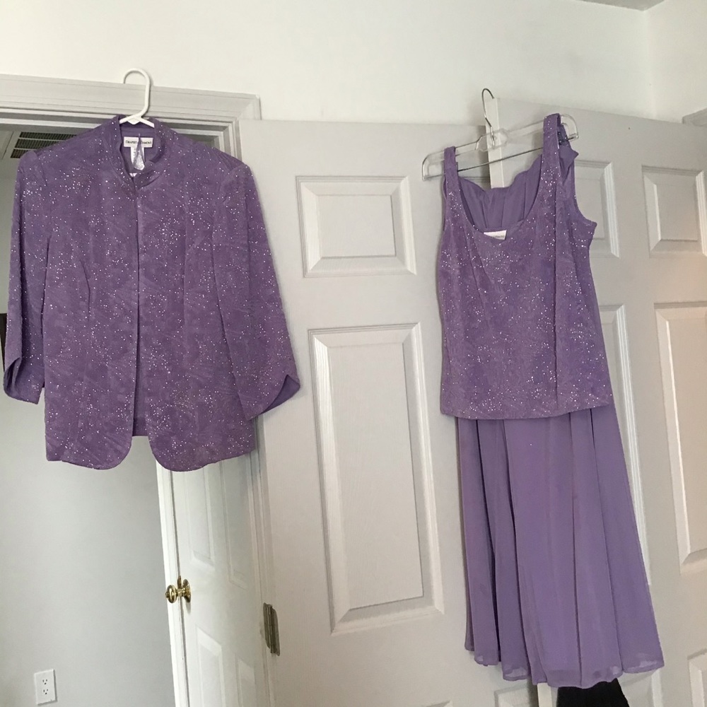 Sparkle Tank top and pant with matching Jacket